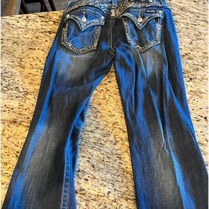miss me boot cut jeans size 31